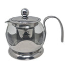 Glass Teapot Steel Infuser & Lid Heat Resistant Borosilicate Loose Tea 800ml-8