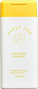 Tipsy Fox Volumising Shampoo 400ml with Green Tea Extract & Pro Vitamin B5-1