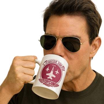 Top Gun Heat Changing Mug and Coaster