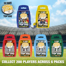 Top Trumps World Football Stars Top 200 Card Games Packs 1- 5-1