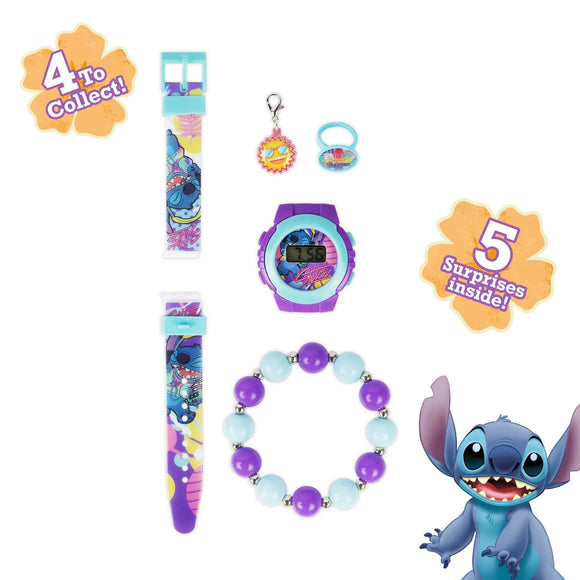 Stitch Surprise Children's Wrist Watch Mystery - 5 Surprises