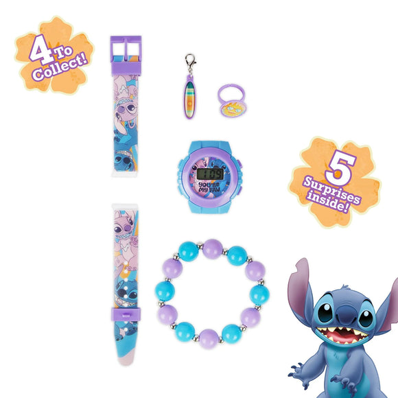 Stitch Surprise Children's Wrist Watch Mystery - 5 Surprises