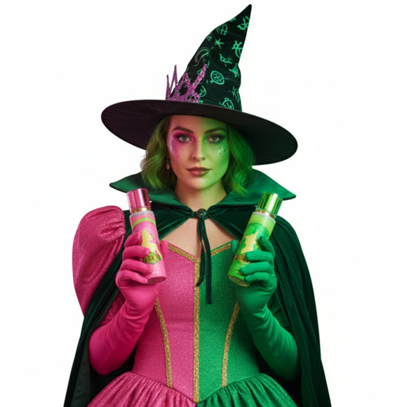 Wicked Body Mist Gift Set 2 x 200ml Glinda & Elphaba Shimmer Spray Perfume