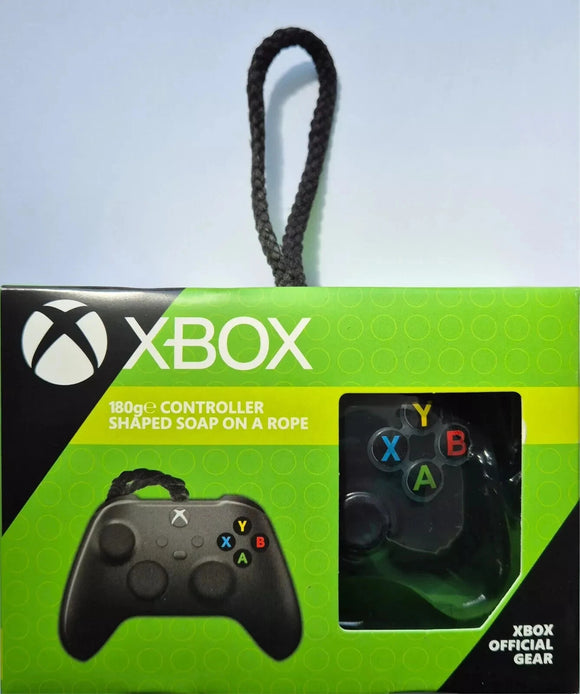 Xbox Controller Shaped Soap on a Rope – Fun Gamer Gift 180g Novelty Bath Soap for Men & Teens