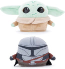 Disney Baby Yoda & Mandalorian Star Wars Reversible Plush Soft Cuddly Toy-1