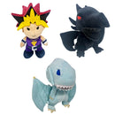 Yu-Gi-Oh! 28cm Large Soft Plush Toy Figures - Yugi Muto, White Dragon, Black Dragon-1