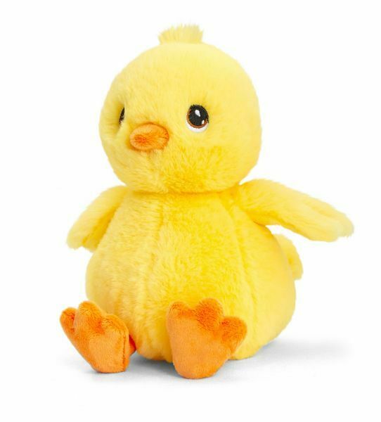 Keeleco Springtime Easter Plush Bunny 19cm, Chick 18cm or 25cm Eco Recycled Soft toy