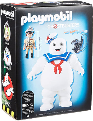 Box Damage Playmobil Ghostbusters 9221 Stay Puft Marshmallow Man for Children Ages 6+
