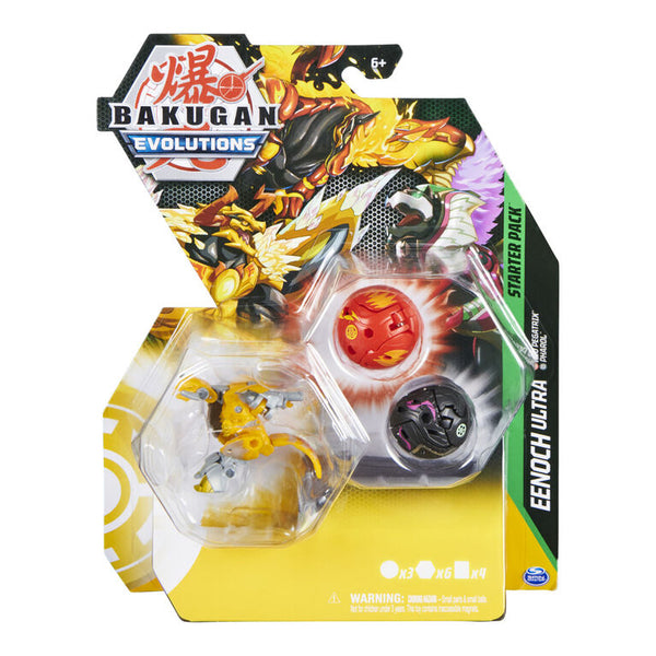 Gifts　Well　Ultra　Pegatrix　3-Pack,　Neo　Pack　with　Eenoch　Starter　Evolutions　Bakugan　Made