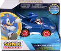 Box Damage Official Sonic the Hedgehog Movie Toys | SEGA Racing Pull Back Speed Racer | Large Size Toy Car- Blue