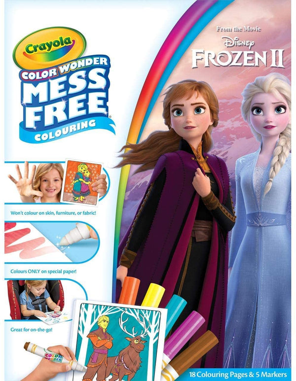 CRAYOLA Disney Frozen 2 Color Wonder Mess Free Book