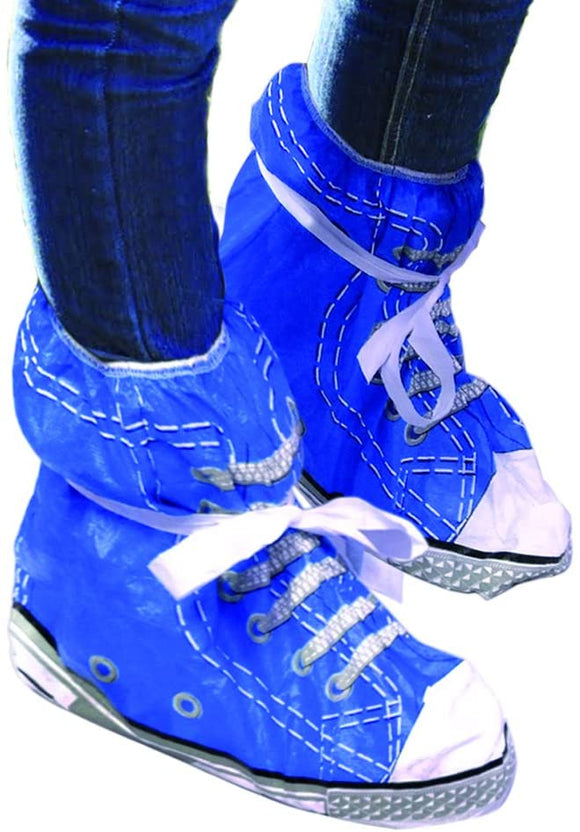 Gift Republic Festival Feet, Blue, Trainer Shoe Covers Mud Protection Festival Novelty Converse Bags