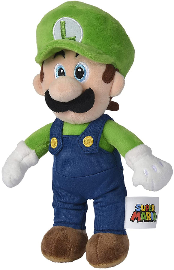 Official Simba Super Mario Plush, 20cm - Mario, Luigi, Yoshi, Toadstool