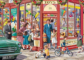 Jumbo 11284 Falcon de luxe - The Toy Shop 1000 piece Jigsaw Puzzle - 0