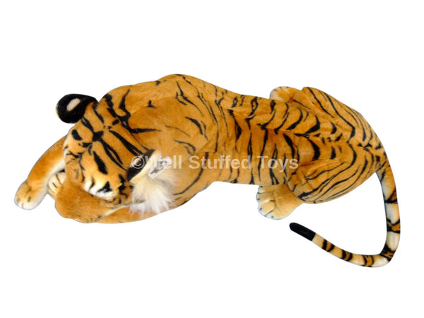 Deluxe Paws Medium Brown Tiger Stuffed Soft Plush 140cm