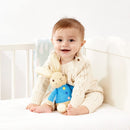 Peter Rabbit and Flopsy Plush Toy  Deluxe Hand Knitted Set - Rainbow Designs-3