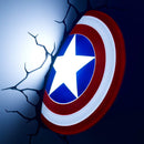 Marvel Captain America Shield 3d Wall Light-1