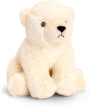 Polar Bear Plush Toy 100% Recycled Eco Keeleco SE6120-2
