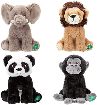 Your Planet 9" Eco Plush Teddy Bear Gorilla,  Made from 100% Recycled Plastic