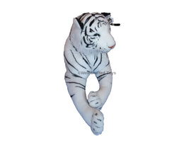 Deluxe Paws Large Plush White Tiger Soft Toy 160cm 63" - 0
