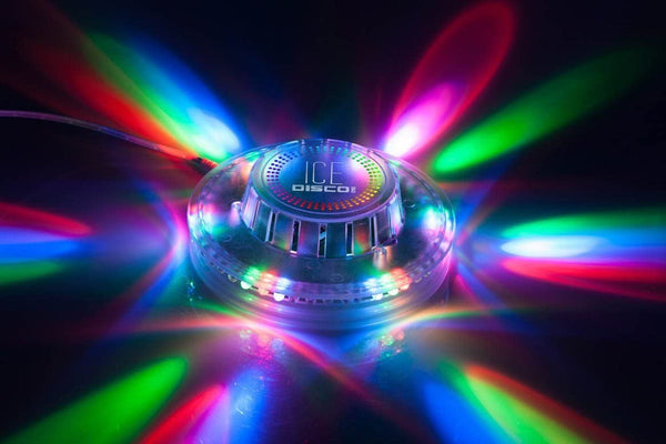 Disco 360 Ice - Sound Responsive LED Light Show - Walls - Tables - Projector