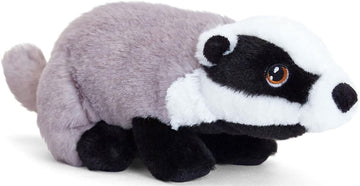 Badger Plush Toy 25cm - 100% Recycled Eco Soft Teddy - Keel Keeleco SE6700 - 0