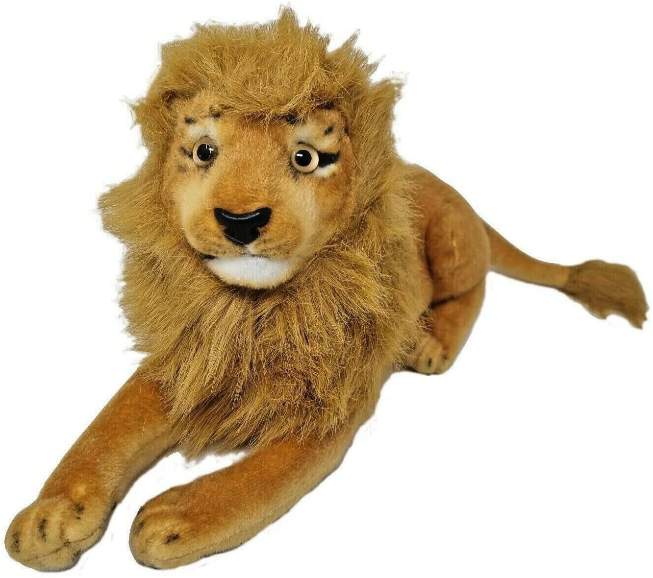 Deluxe Paws Peluche Pantera Realistica 40 Cm - Grande Felino Selvaggio Morbido Per Gioco E Collezione