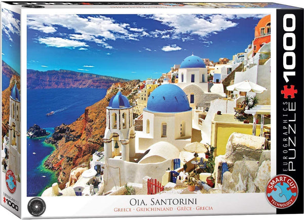 Santorini Eurographics puzzle 1000 Pieces
