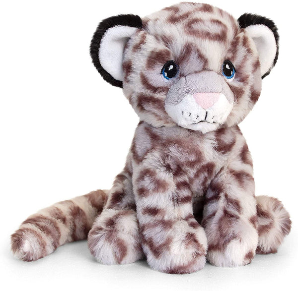 Keeleco 100% Recycled Plush Eco Toys (Snow Leopard)