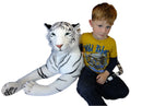 Deluxe Paws Large Plush White Tiger Soft Toy 160cm 63"-1