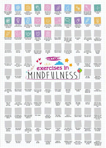 A2 Scratch Off Wall Poster - Mindfulness, Fitness, Cult Movies, Horror Movies - 0