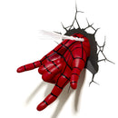 3D Light FX 816733002217 Marvel Spiderman Hand 3D Deco LED Wall Light-7