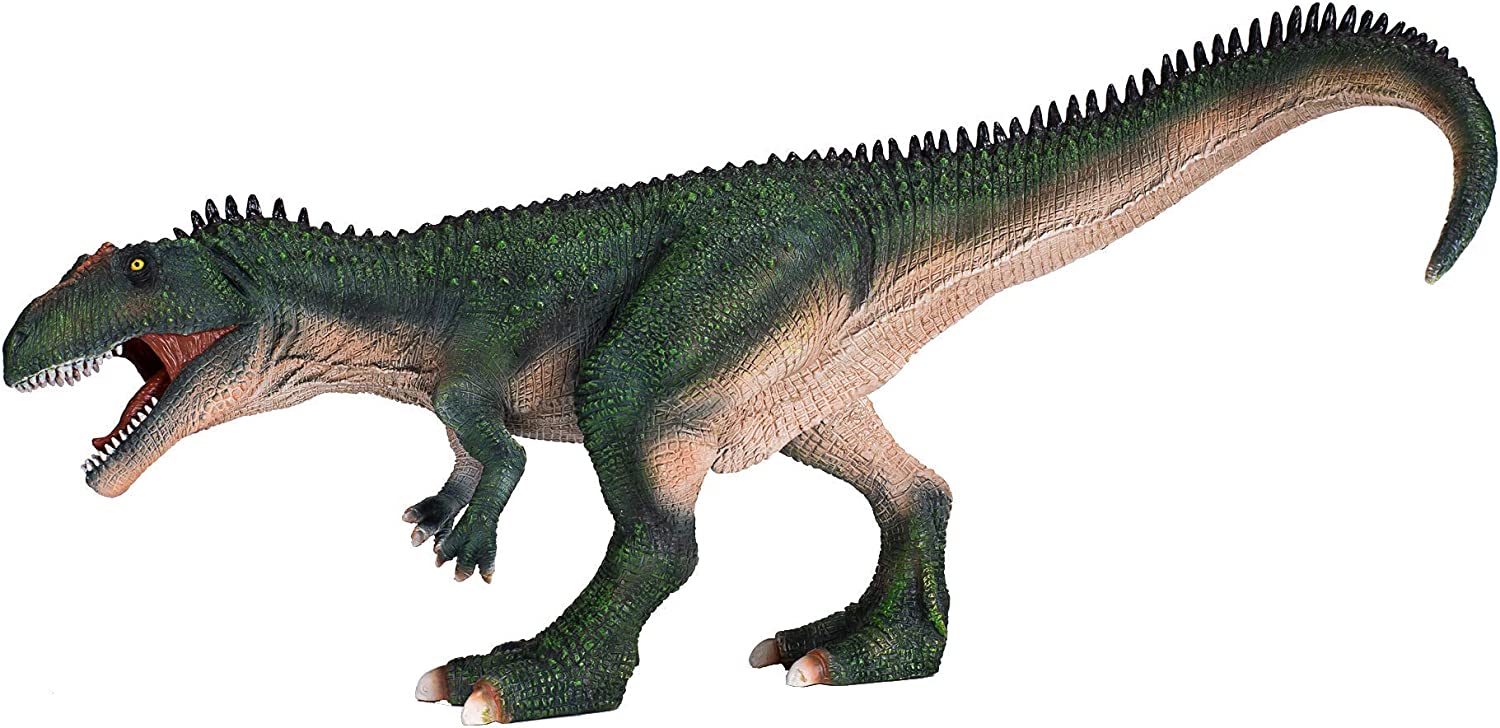 MOJO Premium Hand Painted Prehistoric Dinosaur Animal Figures Deluxe Giganotosaurus
