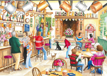Jumbo 11252 Falcon de Luxe-The Boating Lake 1000 Piece Jigsaw Puzzle - 0
