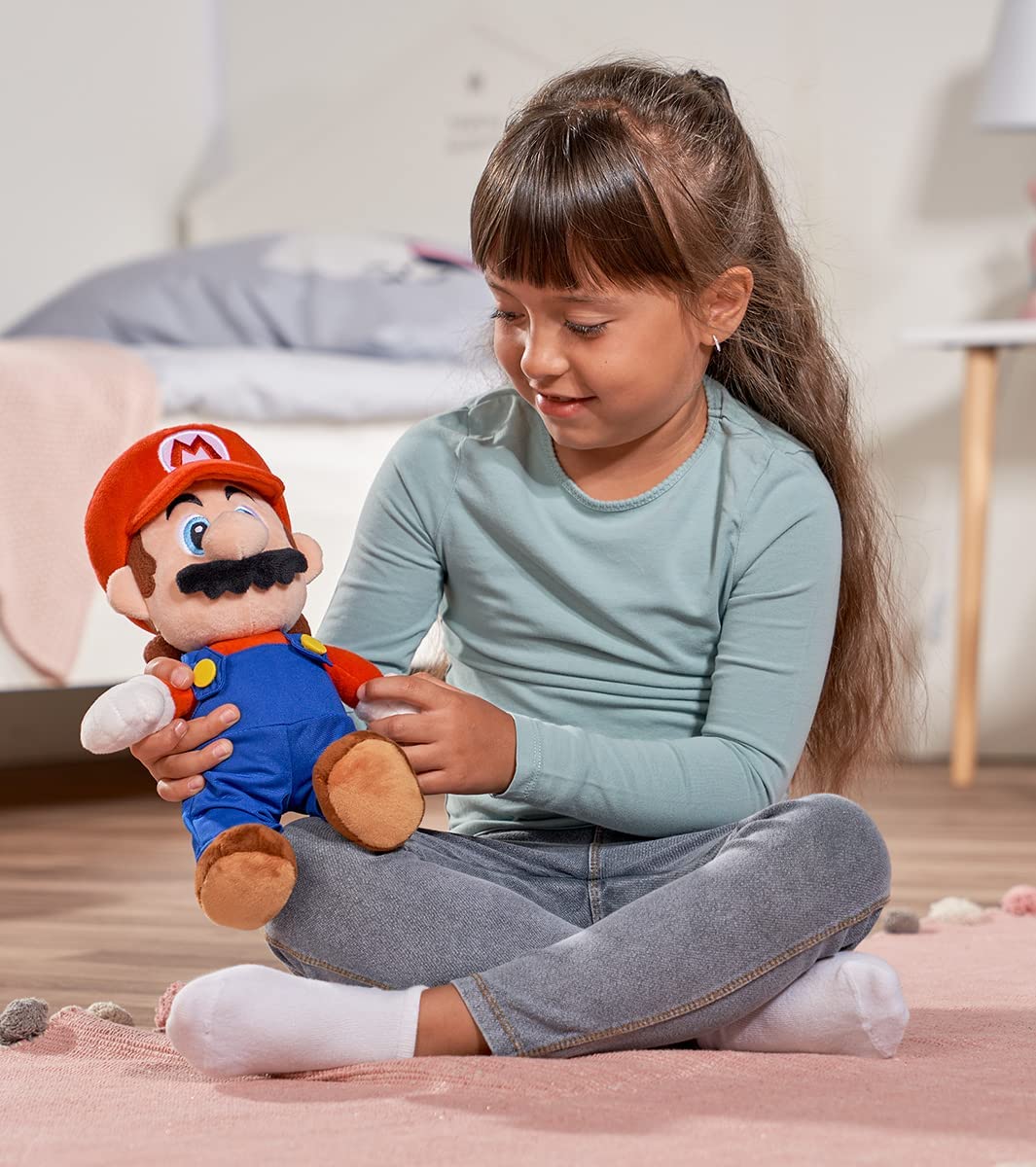 Simba Super Mario Toad Plüschtier – Offiziell Lizenziert, 20 Cm, Weich & Kuschelig
