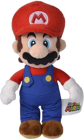 Official Simba Super Mario Plush, 20cm - Mario, Luigi, Yoshi, Toadstool - 0