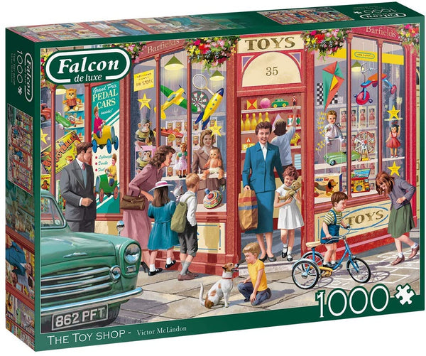 Jumbo 11284 Falcon de luxe - The Toy Shop 1000 piece Jigsaw Puzzle