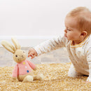Peter Rabbit and Flopsy Plush Toy  Deluxe Hand Knitted Set - Rainbow Designs-7
