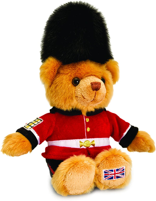 Keel Toys SL4143 Guardsman Bear Soft Toy London Souvenir