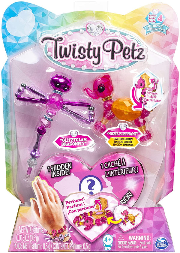 Twisty Petz 3-Pack Surprise Collectible Bracelet Set for Kids - Series 4