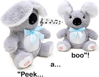Peekaboo Talking Singing Moving Soft Plush Koala