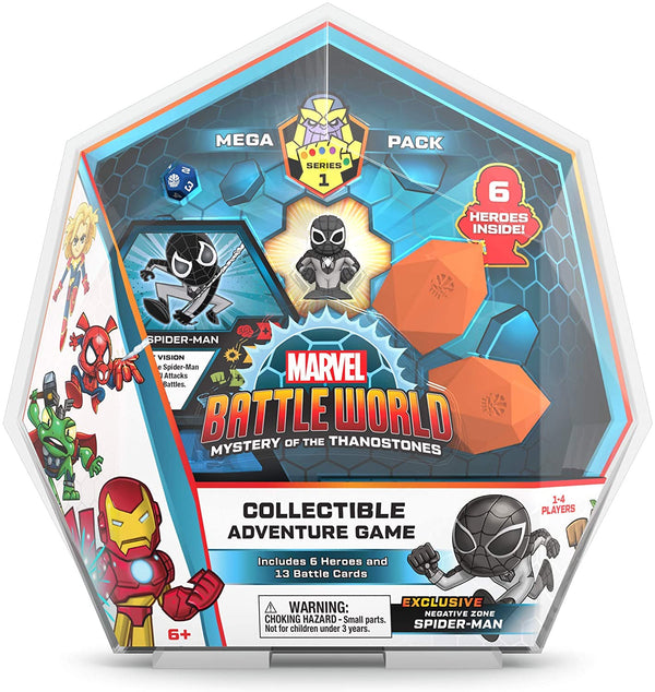 Marvel Battleworld Mega Pack Mystery of the Thanostones - 6 Figures Inside
