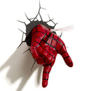 3D Light FX 816733002217 Marvel Spiderman Hand 3D Deco LED Wall Light-5