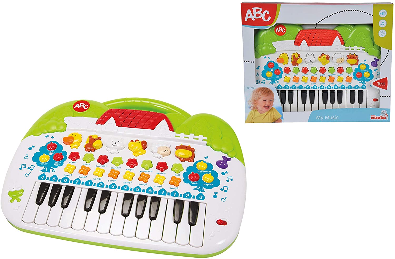 Simba 104018188 ABC My First Animal Keyboard