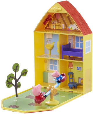 Box Damage Peppa Pig - The House of Peppa with Garden and 2 Characters