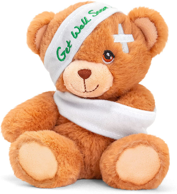 Keel Eco Plush Special Occasions, 100% Recycled Get Well Soon
