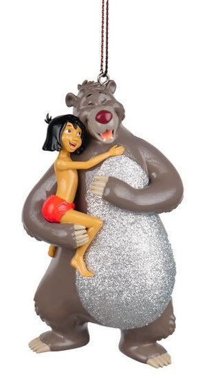 Disney Jungle Book Baloo & Mowgli Christmas Decorations Ornaments Baubles