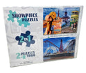 Showpiece Puzzles 2 x 1000 Piece Jigsaw Puzzle Collection- Blackpool