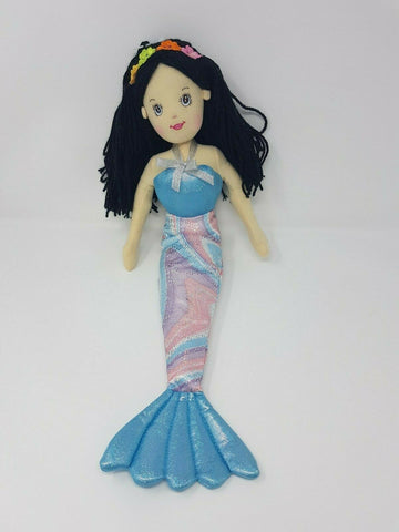 Mermaid doll soft toy 53cm with sparkle tail