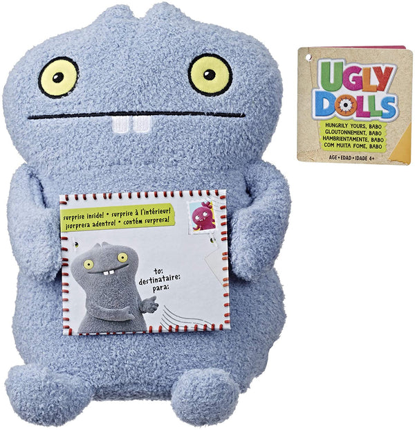 Uglydolls Hungrily Yours Babo Stuffed Plush Toy, 10.5" Tall